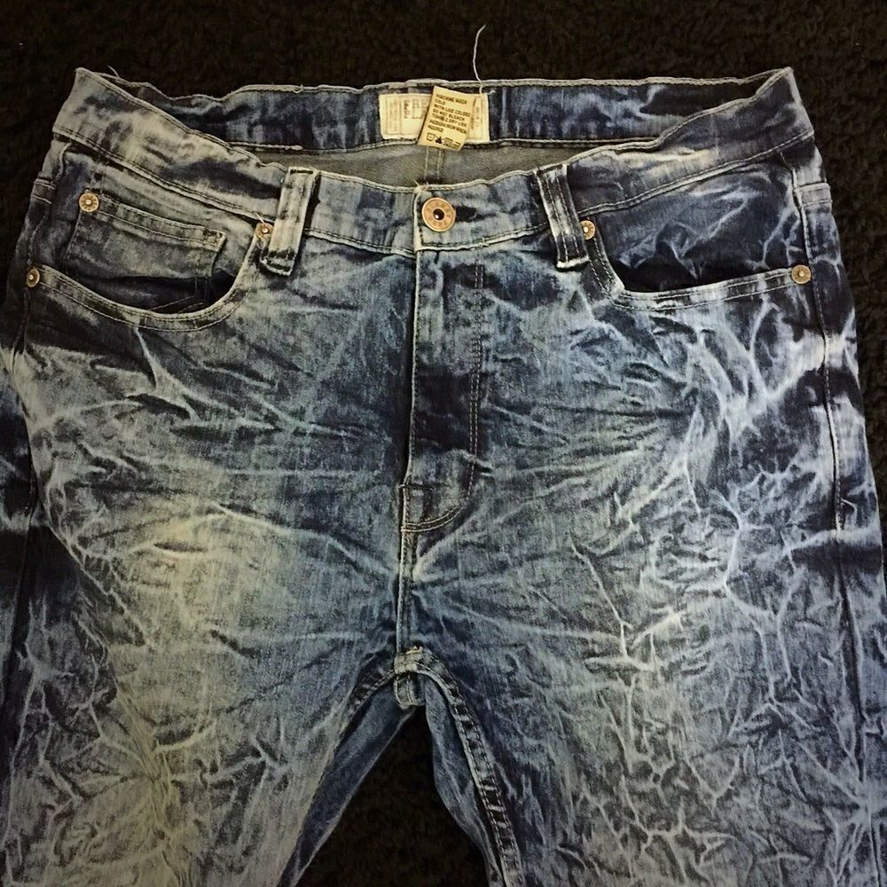 Free Planet Pool Washed Stretch skinny - Picture 3 of 7